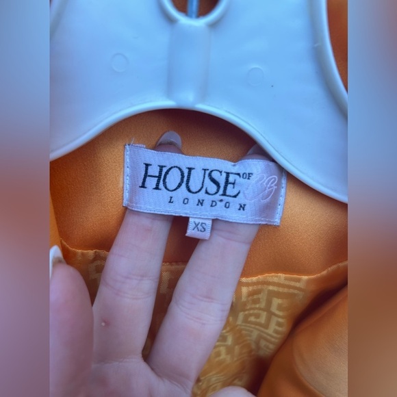 House of CB Sophia Mango Oversized Blazer Dress - Picture 7 of 12